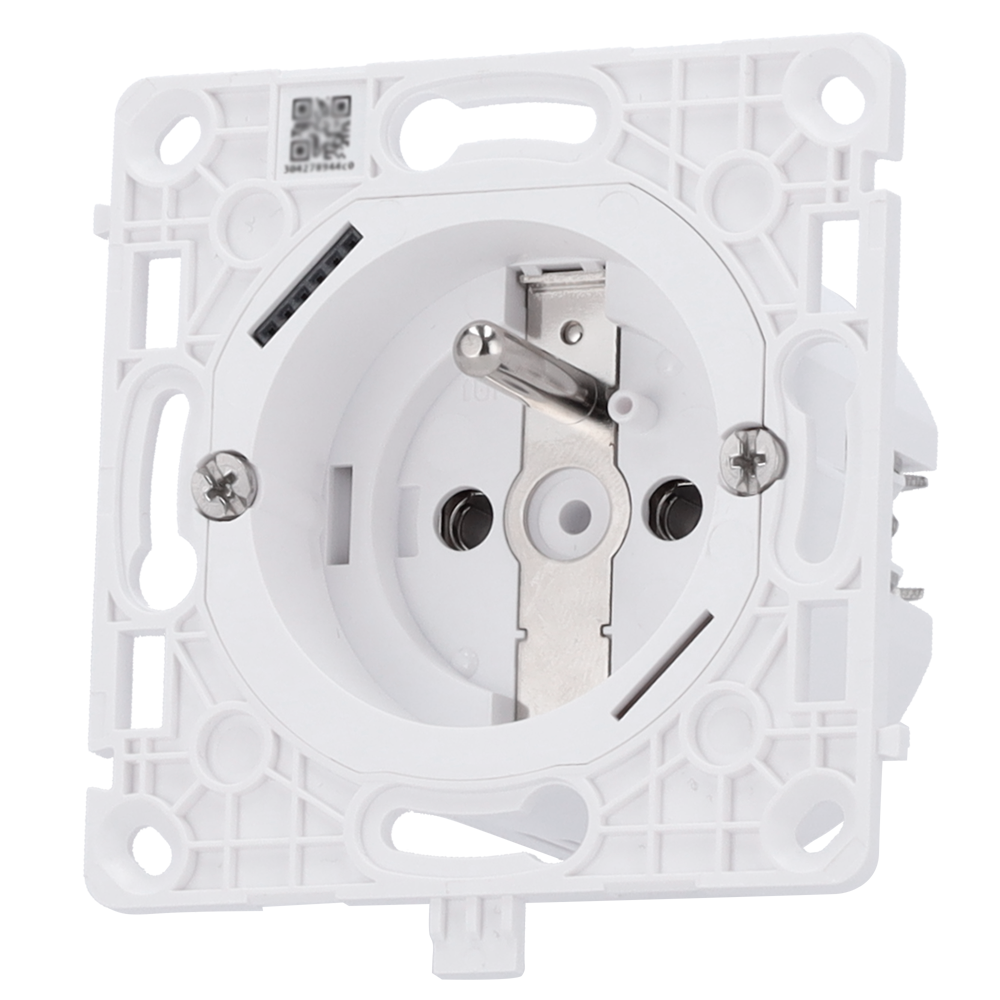 Relais pour prise intelligente de type E - Sans fil 868 MHz Jeweller - Portée de communication jusqu'à 1100 m - Alimentation électrique 230 V CA 50 Hz - Contrôle par téléphone mobile ou manuel - Contrôle de la consommation d'électricité